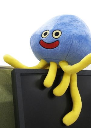 Dragon Quest Smile Slime Bendable Plush: hs Healslime (Re-run)