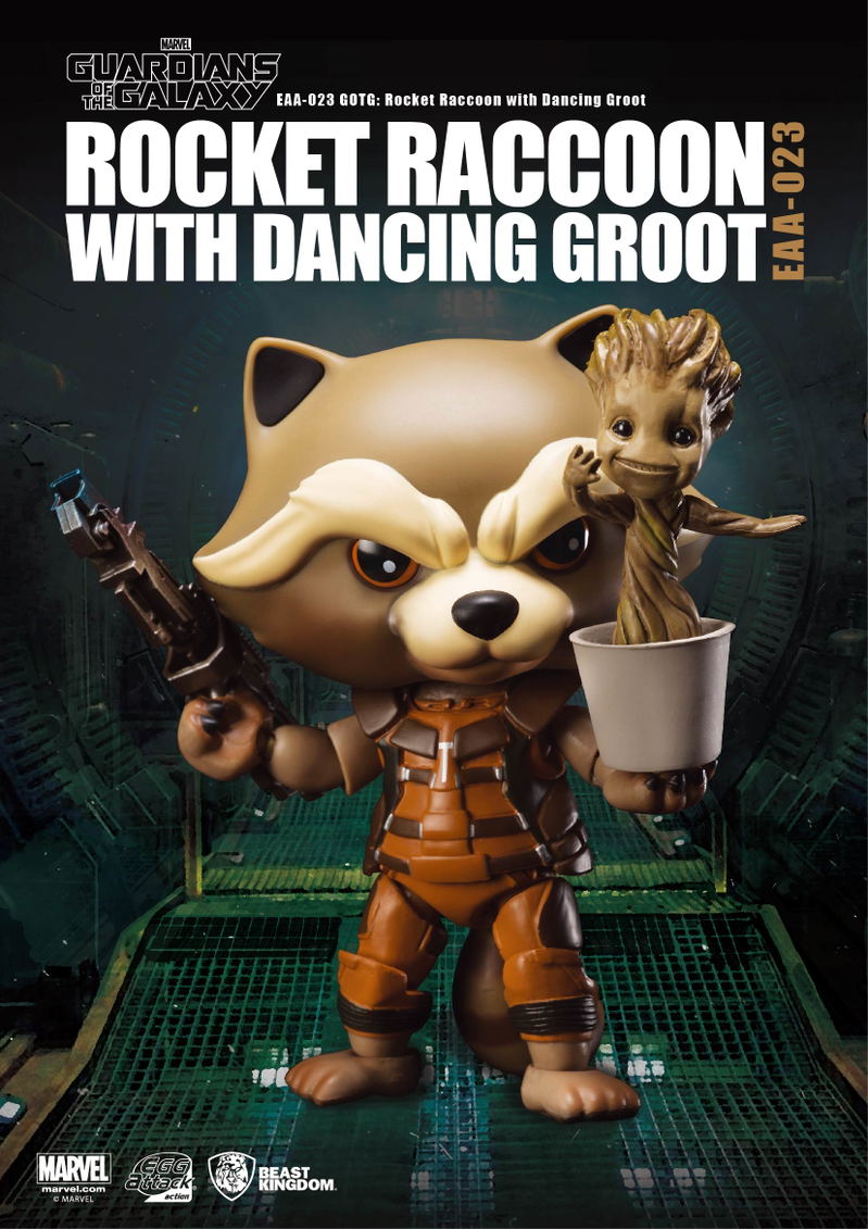 Egg Attack Guardians of the Galaxy: Rocket Raccoon and Dancing Groot image 1