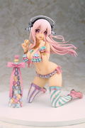 SoniAni Super Sonico The Animation 1/7 Scale Pre-Painted Figure: Super Sonico with Macaroon Tower thumbnail 2