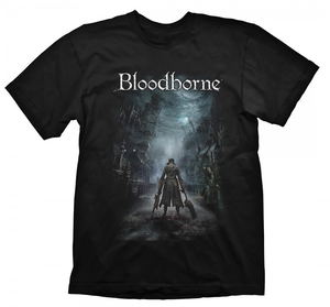 Bloodborne T-Shirt: Night Street (M Size)_