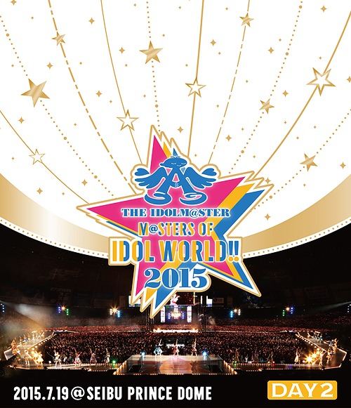 Idolm@ster M@sters Of Idol World 2015 Live Blu-ray Day 2