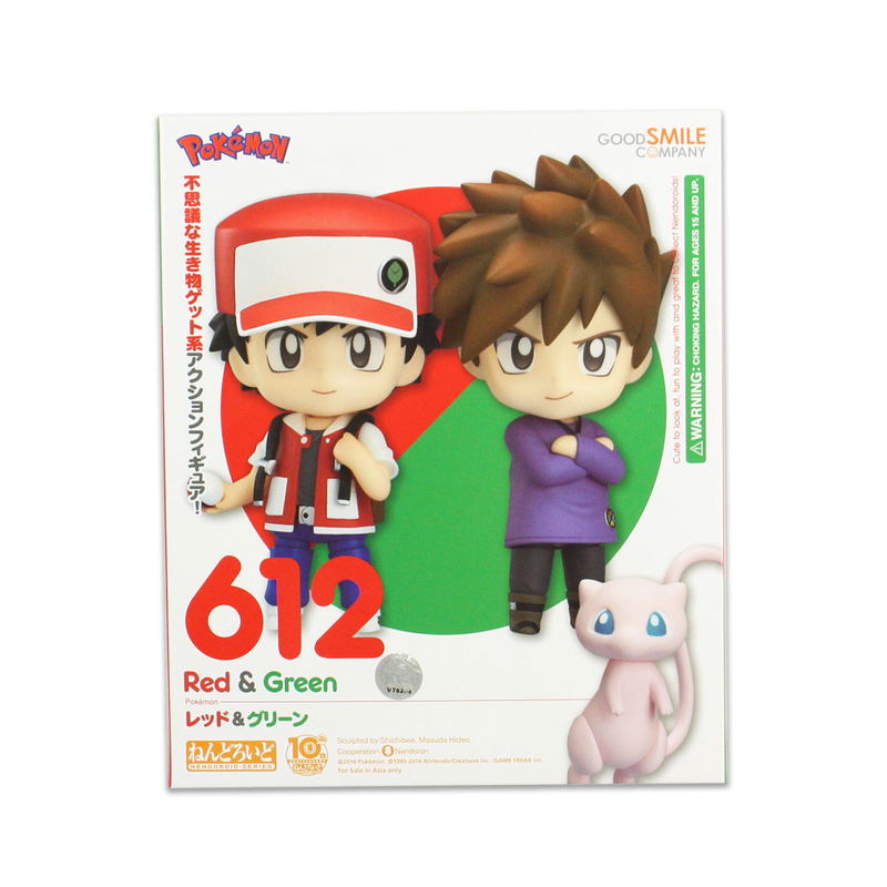 Nendoroid No. 612 Pokemon: Trainer Red & Green image 6