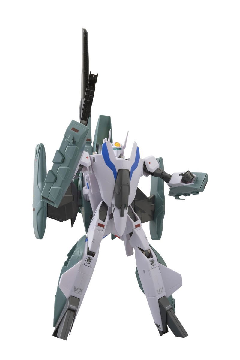 The Super Dimension Fortress Macross II -Lovers Again- 1/60 Scale Pre-Painted Figure: Kahen VF-2SS Valkyrie II with SAP Nexx Gilbert Machine image 1