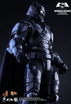 Hot Toys x :CHOCOOLATE Batman v Superman Dawn of Justice 1/6 Scale Collectible Figure: Armored Batman (Black Chrome Ver.) [Exclusive Edition]