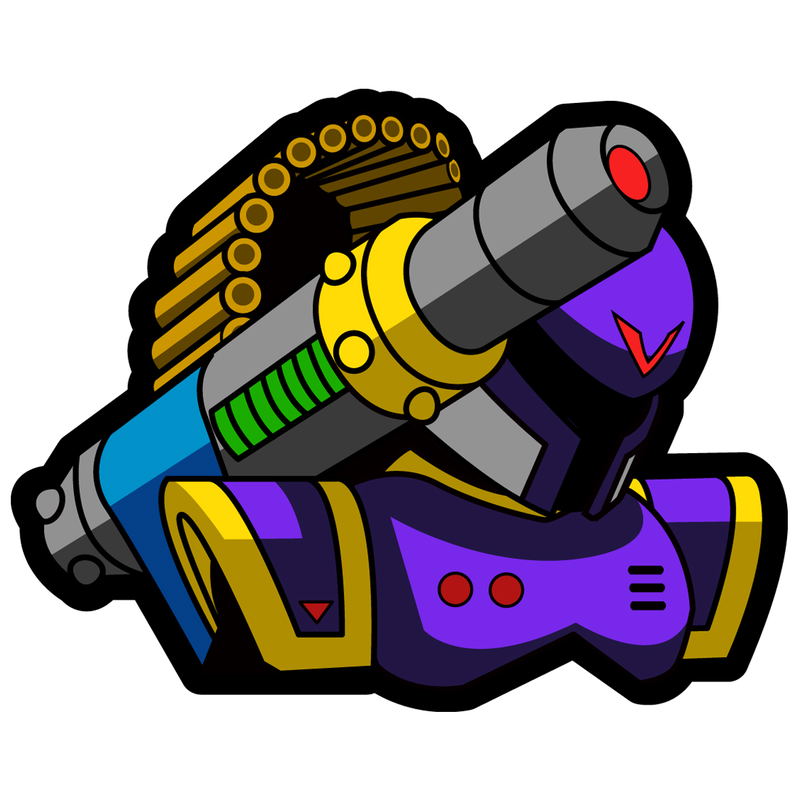 Megaman X Embroidery Patch: VAVA image 1