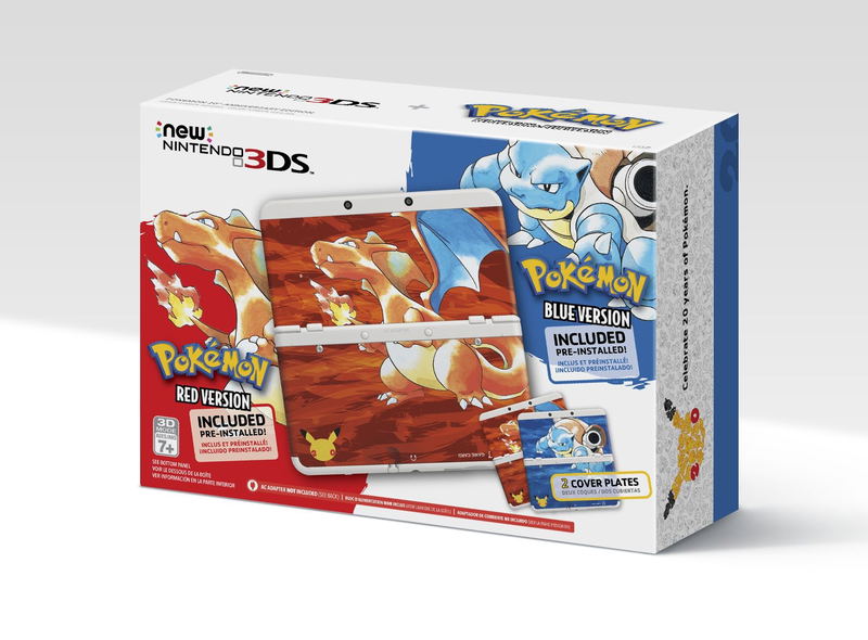 New Nintendo 3DS Pokemon 20th Anniversary Edition