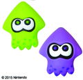 Splatoon Squid Juicy Mascot (Set of 2 pieces) thumbnail 2