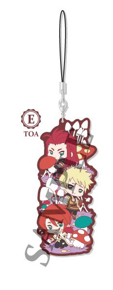 Tales of Series Wachatto! Rubber Strap Collection (Set of 6 pieces)