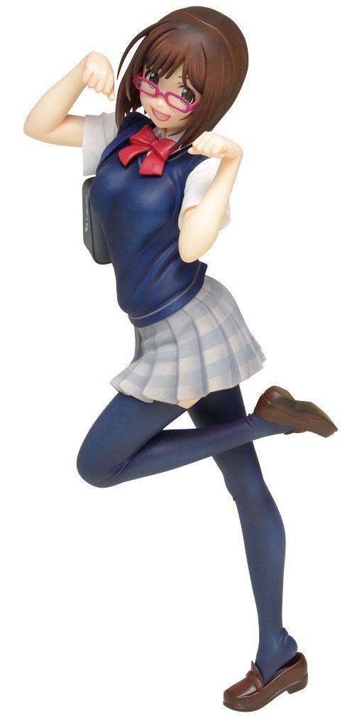 The Idolmaster Cinderella Girls Dream Tech 1/8 Scale Figure: Maekawa Miku School Uniform Ver. image 1