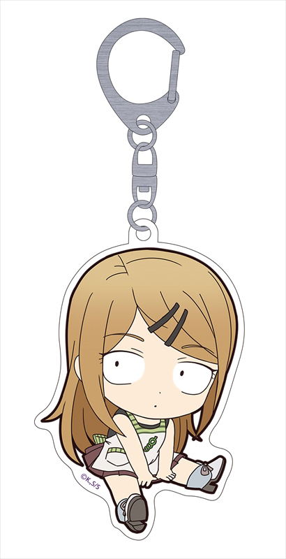 Dagashi Kashi Petanko Acrylic Keychain: Endou Saya image 1