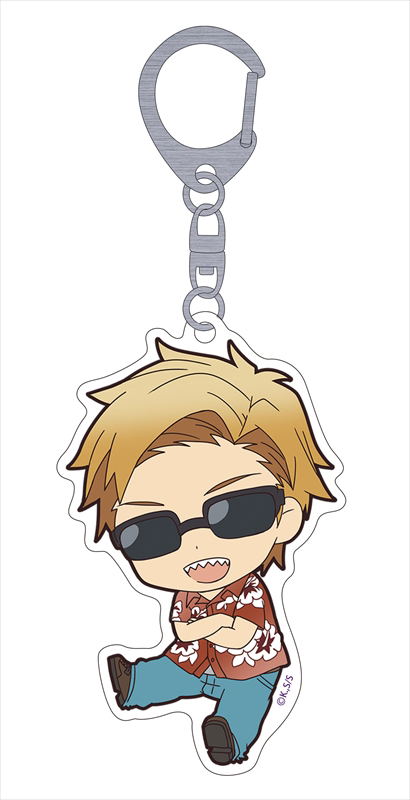 Dagashi Kashi Petanko Acrylic Keychain: Endou Tou image 1