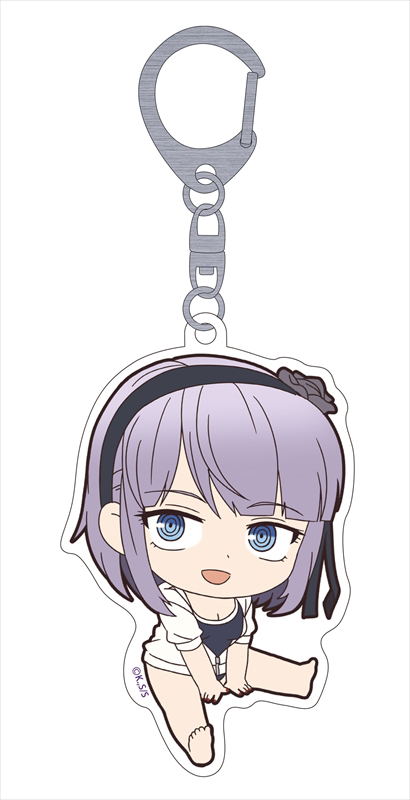 Dagashi Kashi Petanko Acrylic Keychain: Shidare Hotaru Swimwear Ver. image 1