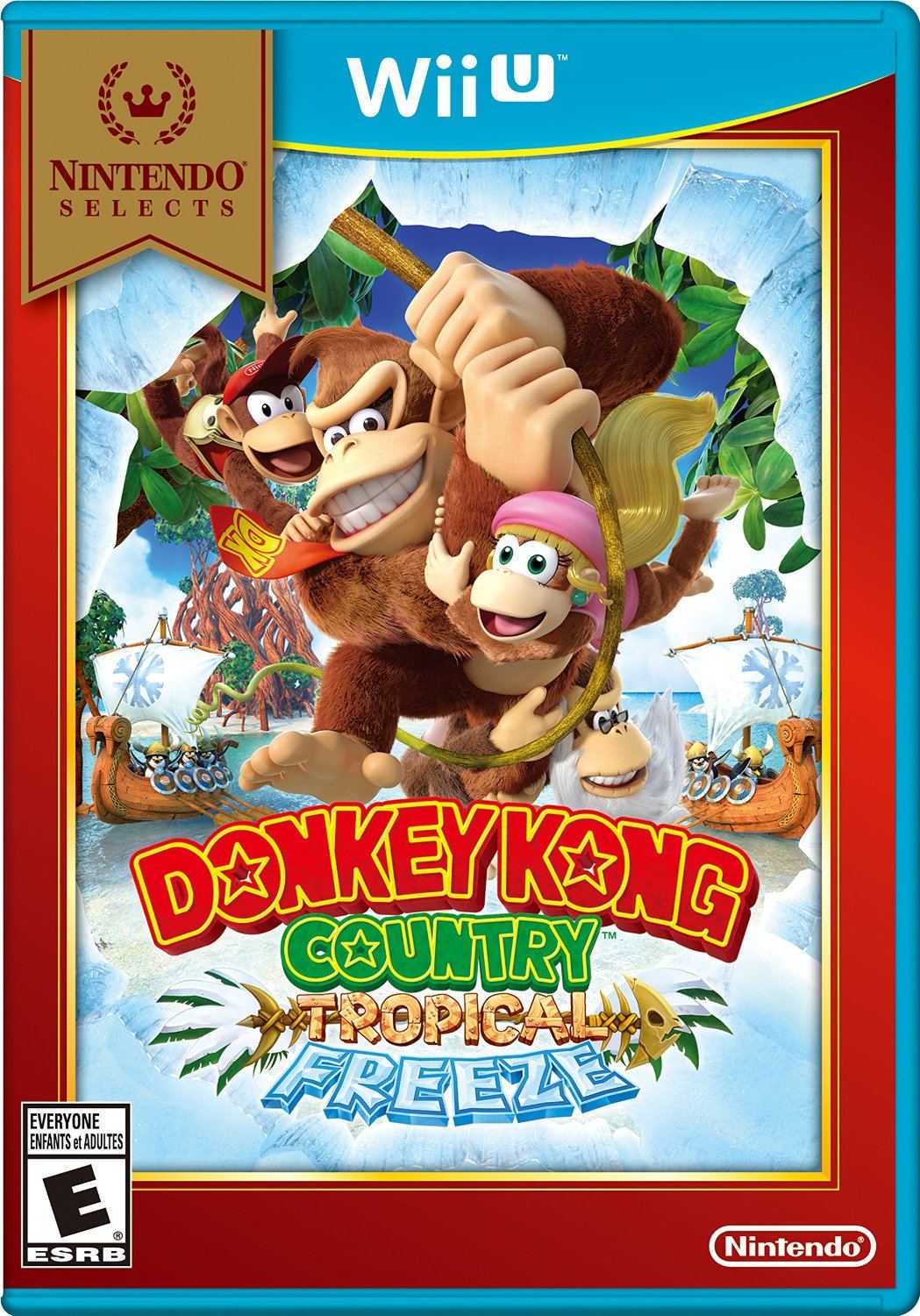 donkey kong country tropical freeze artwork