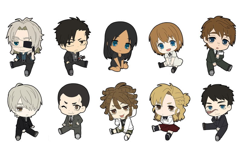 Gangsta. Petanko Trading Rubber Strap (Set of 10 pieces) image 1