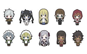 Is It Wrong to Try to Pick Up Girls in a Dungeon? Moekko Trading Rubber Strap (Set of 10 pieces)_