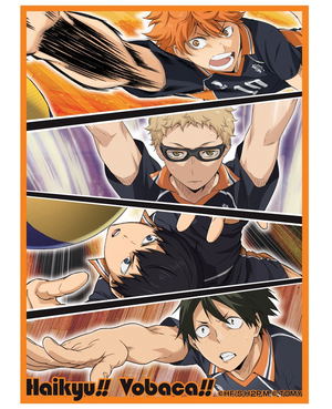 Takaratomy Haikyu!! Vobaca Chara Card Protect Collection: A Karasuno Ver._