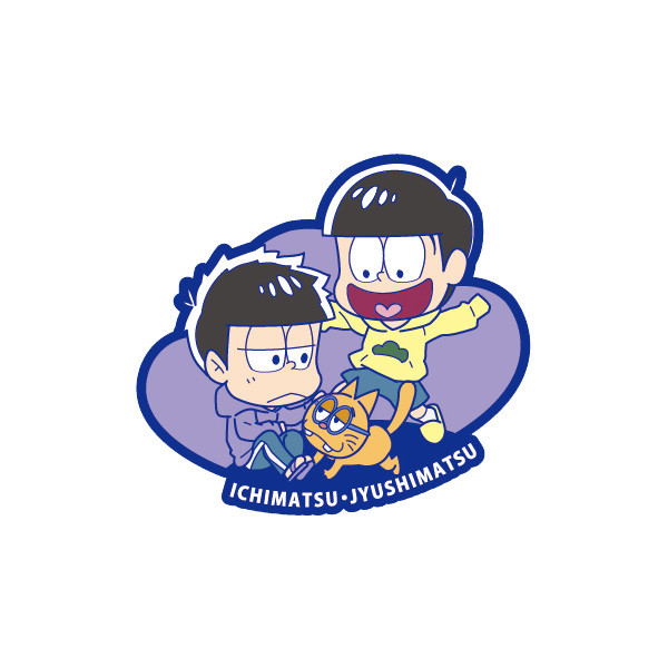 Buddy-Colle Osomatsu-san Rubber Mascot: Everyday Is Fun Even With The Same Face Series (Set of 6 pieces) image 3