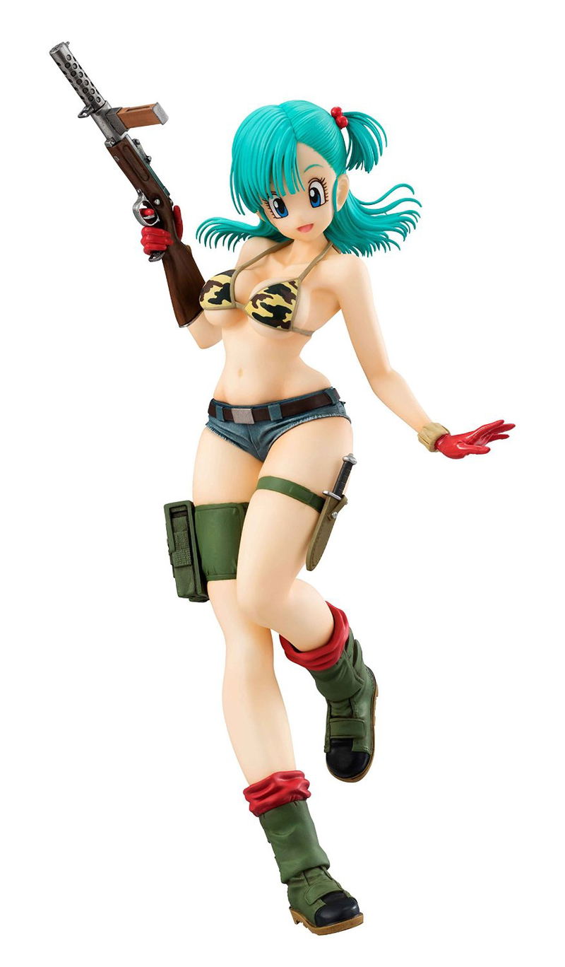 Dragon Ball Gals Dragon Ball Z Pre-Painted PVC Figure: Bulma Army Ver. image 1
