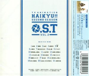 Haikyu!! Second Season Original Soundtrack Vol.2