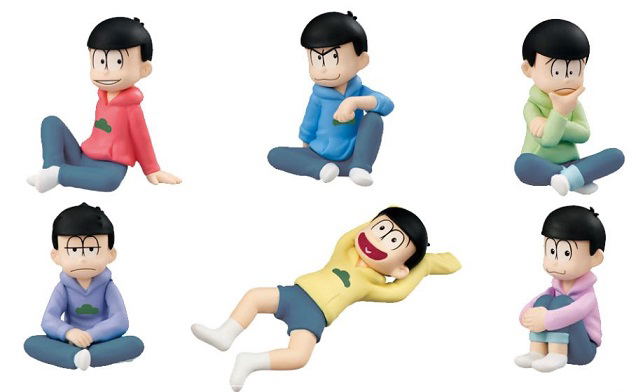 Palmate Petit Osomatsu-san Parka is Comfu! Series (Set of 6 pieces) image 1