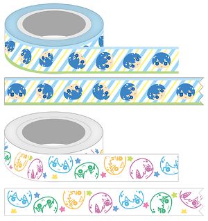 High Speed! -Free! Starting Days- Masking Tape Collection (Set of 9 pieces)