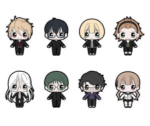 Prince of Stride Alternative Moekko Trading Rubber Strap (Set of 8 pieces)_