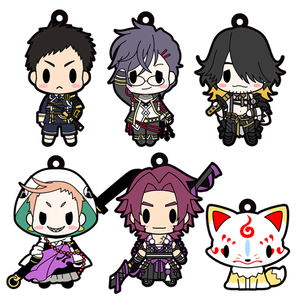 D4 Touken Ranbu -Online- Rubber Strap Collection Vol.6 (Set of 6 pieces)_