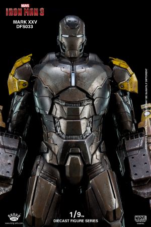 King Arts Iron Man 3 1/9 Diecast Figure Series: Mark XXV