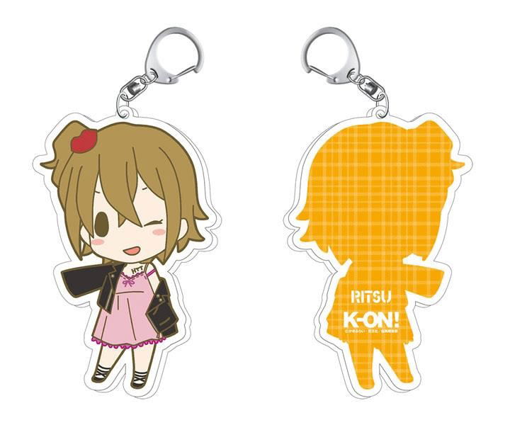 K-On! Animaru! Limited Illustration Acrylic Keychain: Ritsu (Re-run)