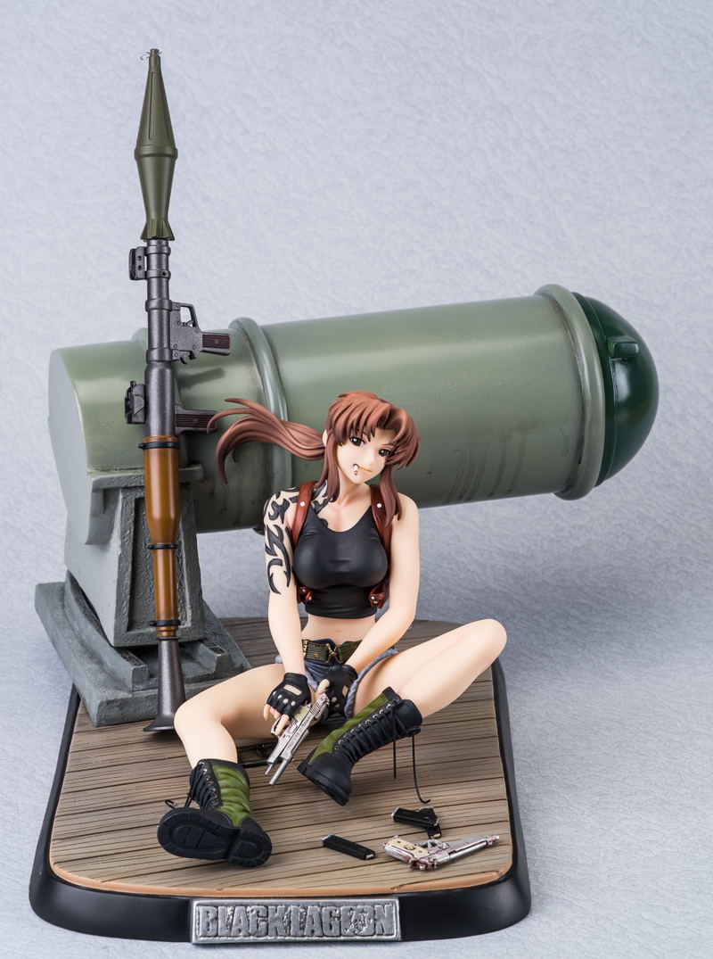 Black Lagoon 1/6 Scale Pre-Painted Figure: Levy DX Edition image 2