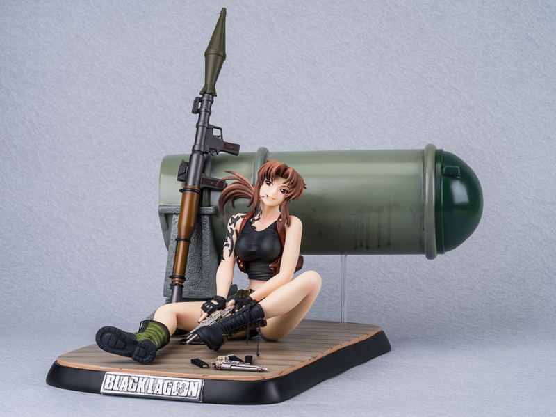 Black Lagoon 1/6 Scale Pre-Painted Figure: Levy DX Edition image 5