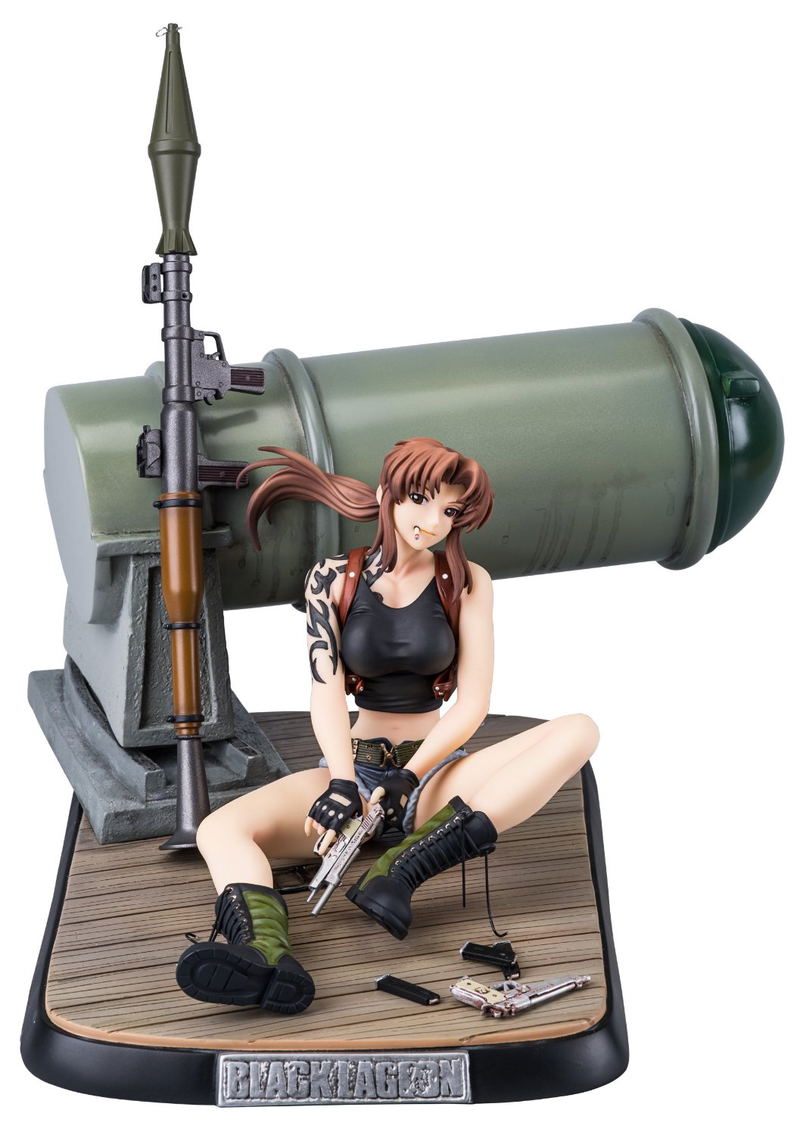 Black Lagoon 1/6 Scale Pre-Painted Figure: Levy DX Edition image 1