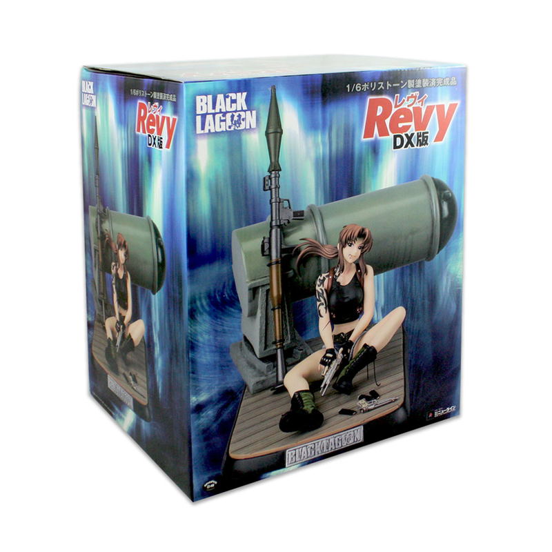 Black Lagoon 1/6 Scale Pre-Painted Figure: Levy DX Edition image 6