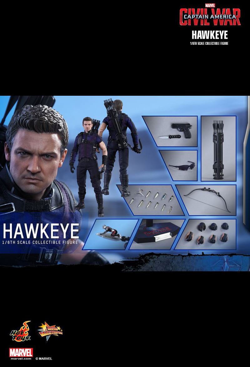 Captain America Civil War 1/6 Scale Collectible Figure: Hawkeye image 20
