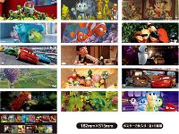 Disney Pixar Character Poster Collection (Set of 8 pieces)