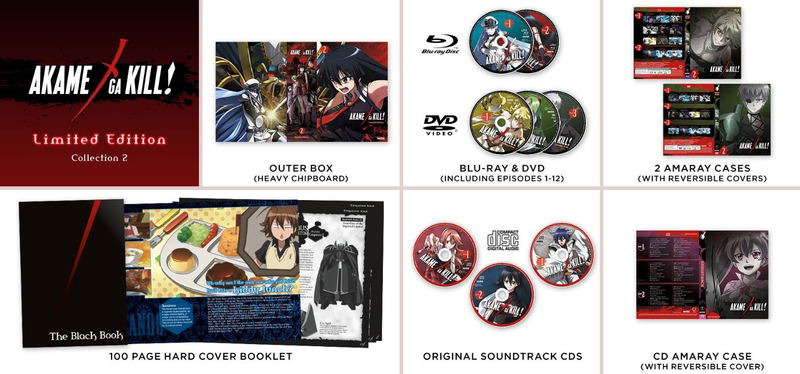 Akame Ga Kill! - Collection 2 (Premium Box Set) [Blu-ray+DVD+CD] image 4