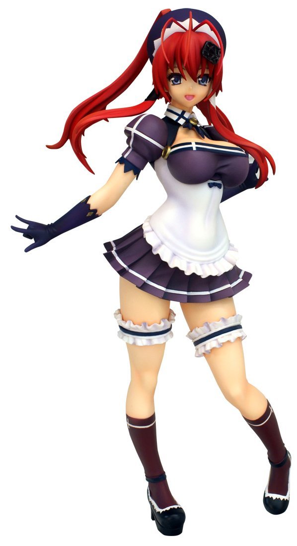 Hyakka Ryoran Samurai Bride 1/7 Scale Pre-Painted Figure: Yagyu Jubei Maid Ver. (Re-run) image 1