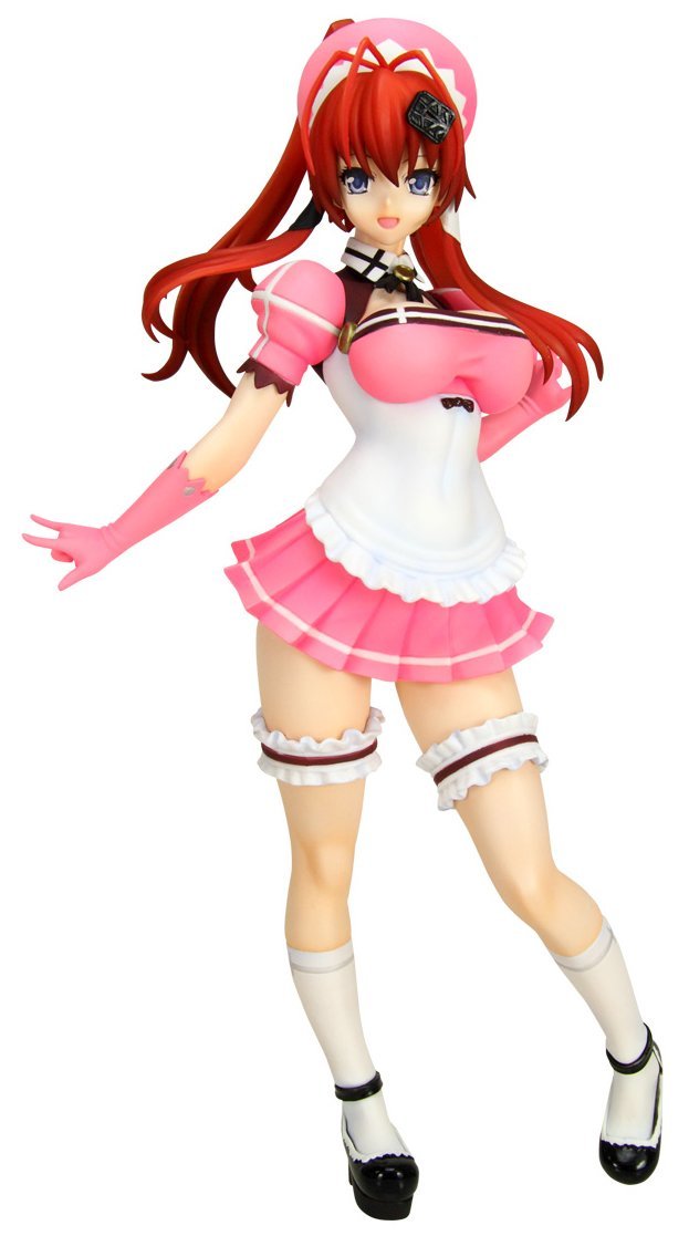 Hyakka Ryoran Samurai Bride 1/7 Scale Pre-Painted Figure: Yagyu Jubei Maid Ver. Repaint image 1