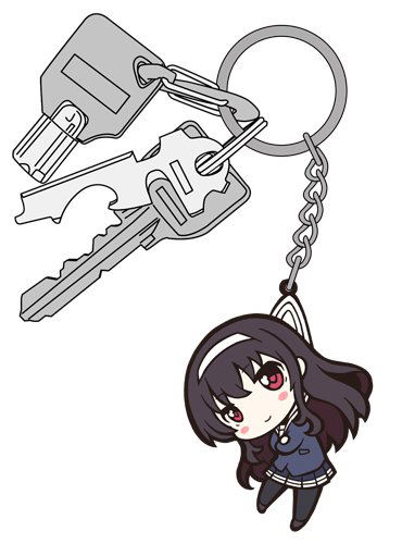 Saenai Heroine no Sodatekata Tsumamare Keychain: Kasumigaoka Utaha (Re-run) image 3