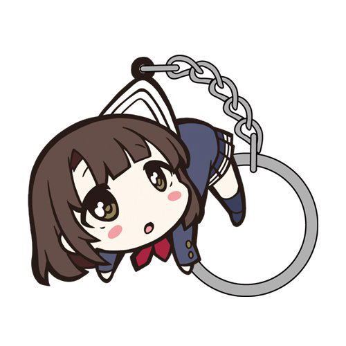 Saenai Heroine no Sodatekata Tsumamare Keychain: Kato Megumi (Re-run) image 1