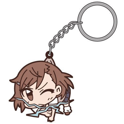 Toaru Kagaku no Railgun S Tsumamare Keychain: Misaka Mikoto (Re-run) image 1