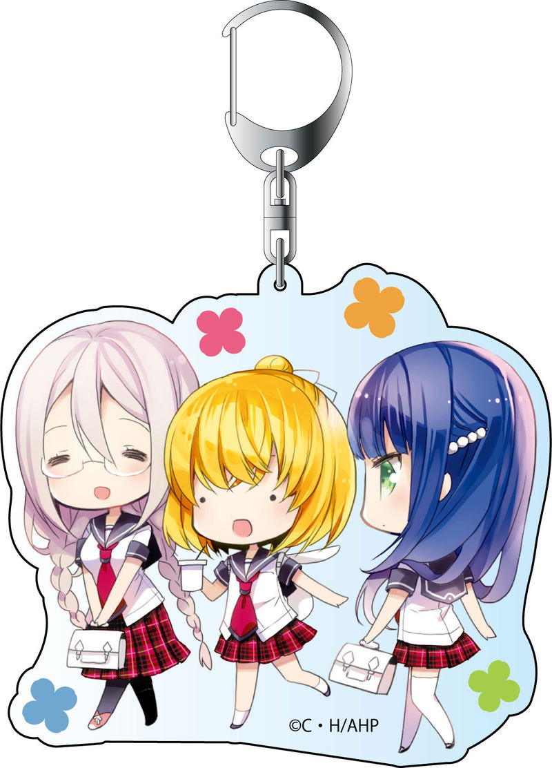 Unhappy Go Lucky! Deka Keychain: Tsugaku image 1