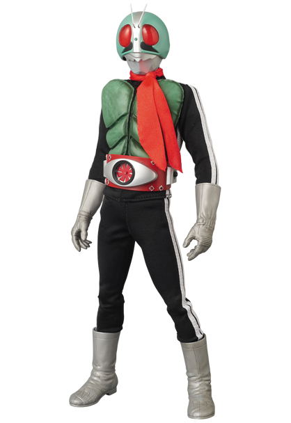 Real Action Heroes DX Kamen Rider 1/6 Scale Pre-Painted Figure: Kamen Rider New 1 Ver. 2.5 (Re-run) image 2