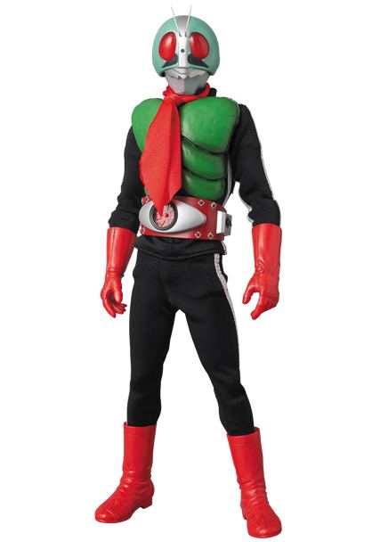 Real Action Heroes DX Kamen Rider 1/6 Scale Pre-Painted Figure: Kamen Rider New 2nd Ver.2.5 (Re-run) image 2