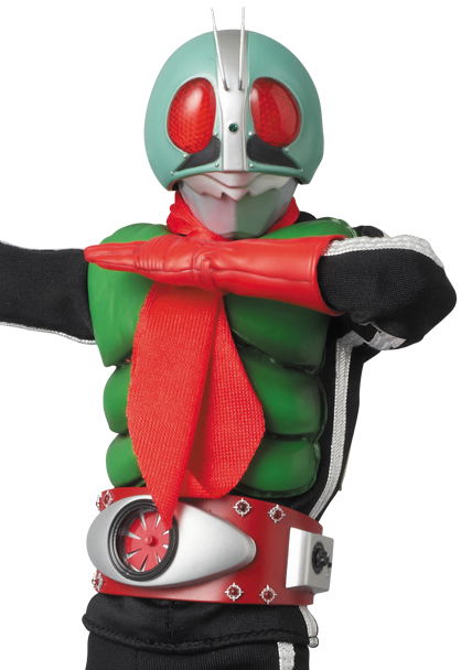 Real Action Heroes DX Kamen Rider 1/6 Scale Pre-Painted Figure: Kamen Rider New 2nd Ver.2.5 (Re-run) image 4