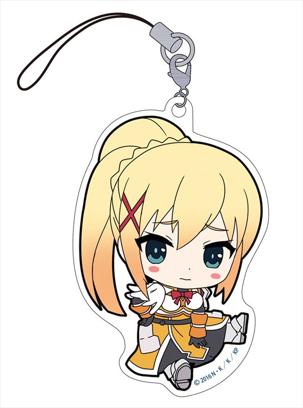Kono Subarashii Sekai ni Shukufuku wo! Petanko Acrylic Strap: Darkness image 1
