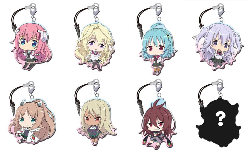 The Asterisk War Puchikko Trading Metal Charm Strap (Set of 8 pieces) image 1