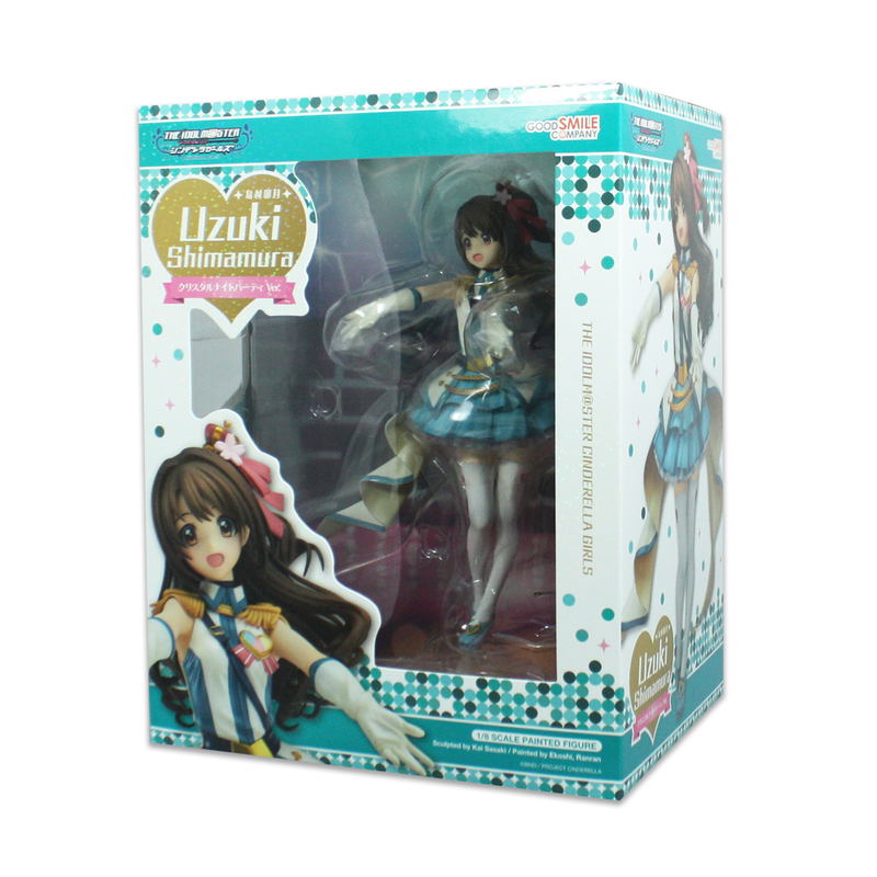 Idolm@ster Cinderella Girls 1/8 Scale Pre-Painted Figure: Uzuki Shimamura Crystal Night Party Ver. image 7