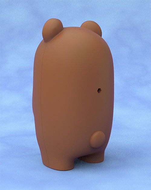 Nendoroid More: Face Parts Case (Brown Bear) (Re-run) image 3