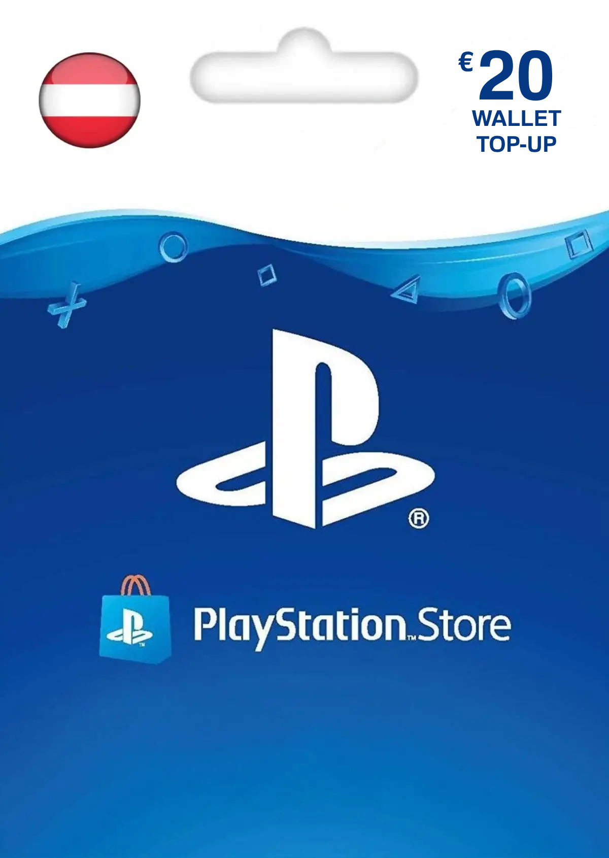 PSN Card 20 EUR | Playstation Network Austria digital — Import Game Deal